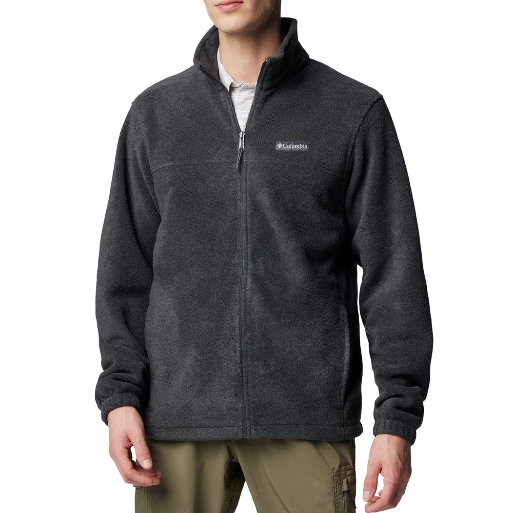 Columbia Mens Steens Mountain Full Zip Fleece Jacket Charcoal‎ Gray XL